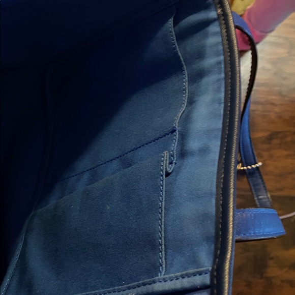 Coach Large Blue Tote GUC - Picture 7 of 8